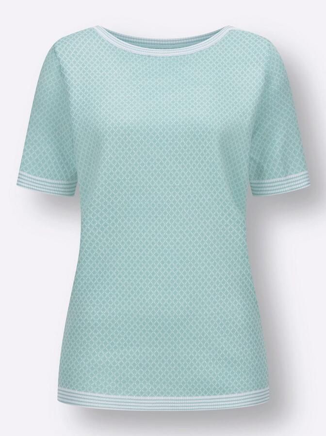 Classic Basics Trui met korte mouwen Trui met boothals - Foto 2