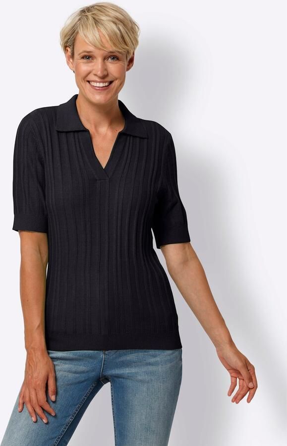 Classic Basics Trui met polokraag Trui met korte mouwen - Foto 3