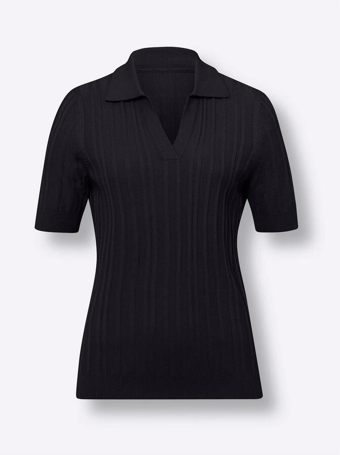 Classic Basics Trui met polokraag Trui met korte mouwen - Foto 2