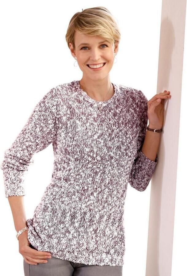 Classic Basics Trui met ronde hals Trui