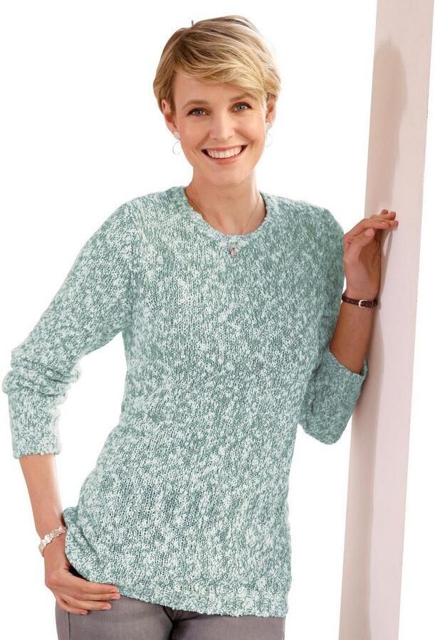 Classic Basics Trui met ronde hals Trui