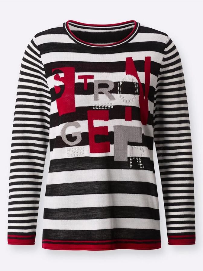 Classic Basics Trui met ronde hals Trui met lange mouwen - Foto 3