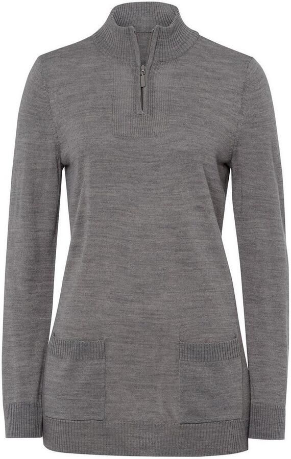 Classic Basics Trui met staande kraag Trui