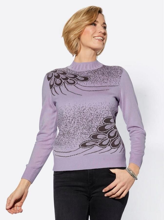 Classic Basics Trui met staande kraag Trui - Foto 1