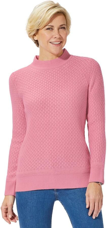 Classic Basics Trui met staande kraag Trui - Foto 3