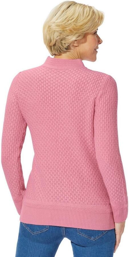 Classic Basics Trui met staande kraag Trui - Foto 2