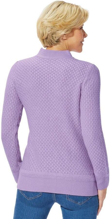 Classic Basics Trui met staande kraag Trui - Foto 2