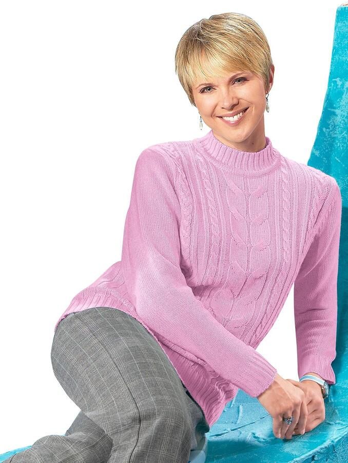 Classic Basics Trui met staande kraag Trui - Foto 1