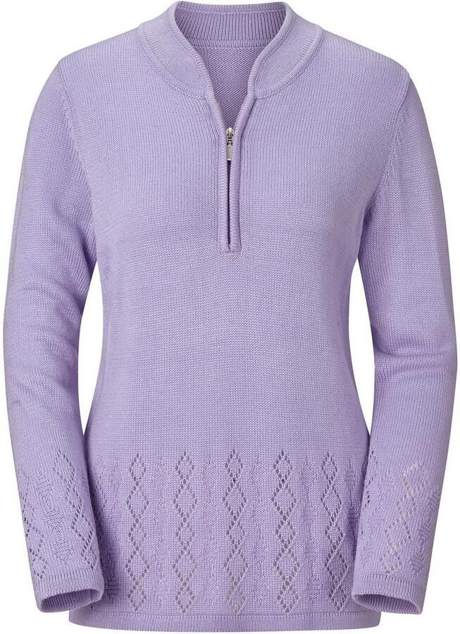 Classic Basics Trui met staande kraag Trui