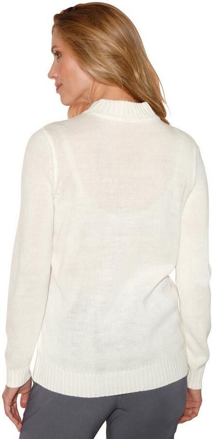 Classic Basics Trui met staande kraag Trui - Foto 2