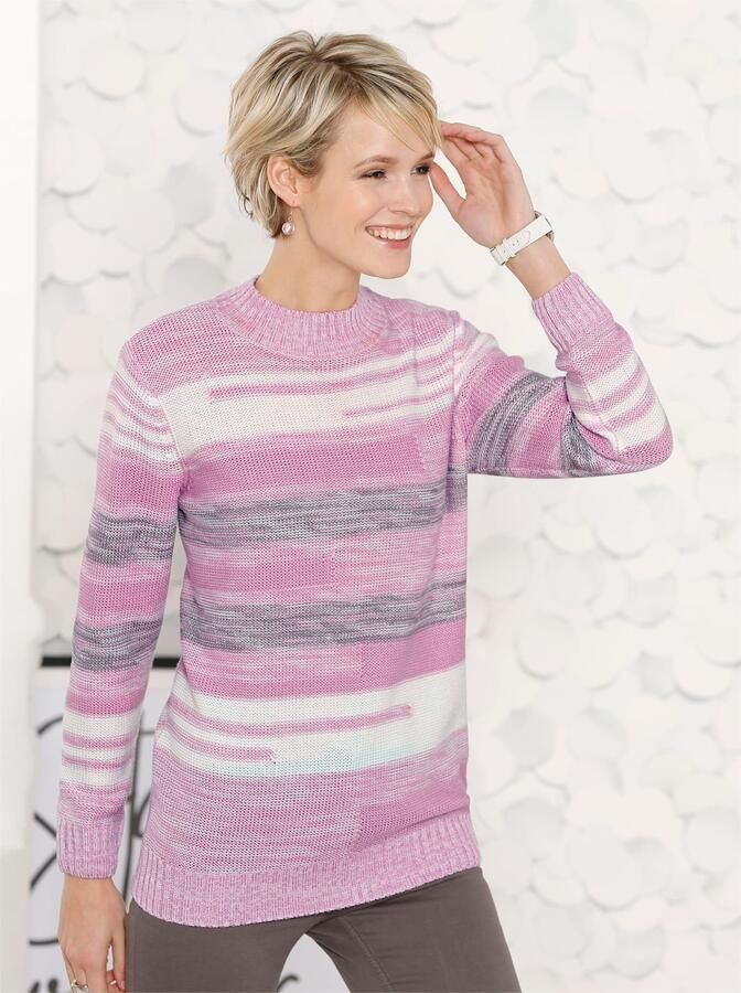 Classic Basics Trui met staande kraag Trui - Foto 1