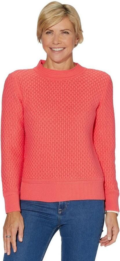 Classic Basics Trui met staande kraag Trui - Foto 3