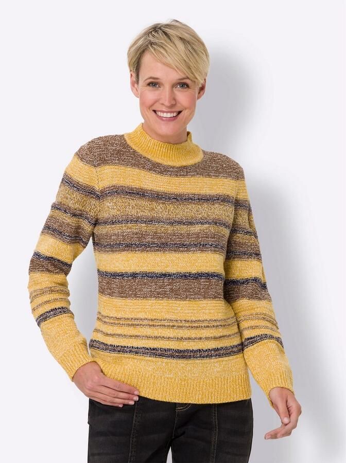Classic Basics Trui met staande kraag Trui met lange mouwen