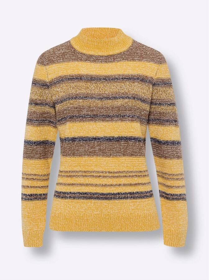 Classic Basics Trui met staande kraag Trui met lange mouwen - Foto 3
