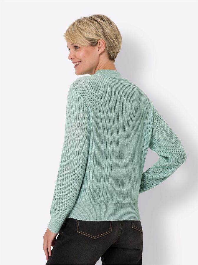 Classic Basics Trui met staande kraag Trui met lange mouwen - Foto 2