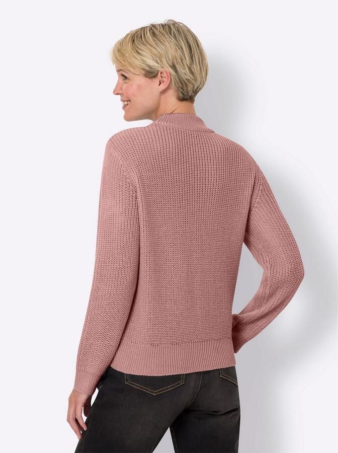 Classic Basics Trui met staande kraag Trui met lange mouwen