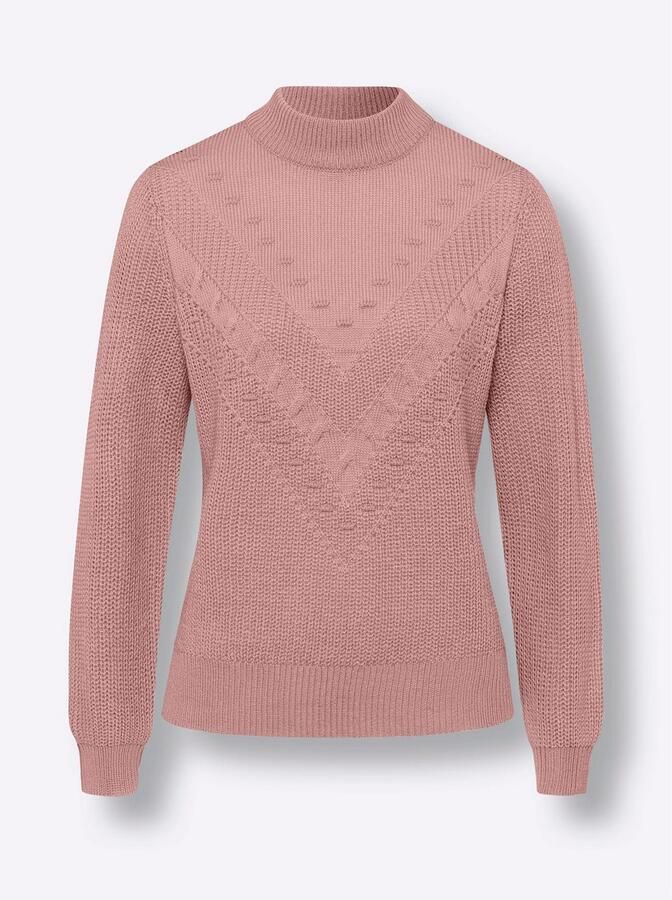 Classic Basics Trui met staande kraag Trui met lange mouwen - Foto 2