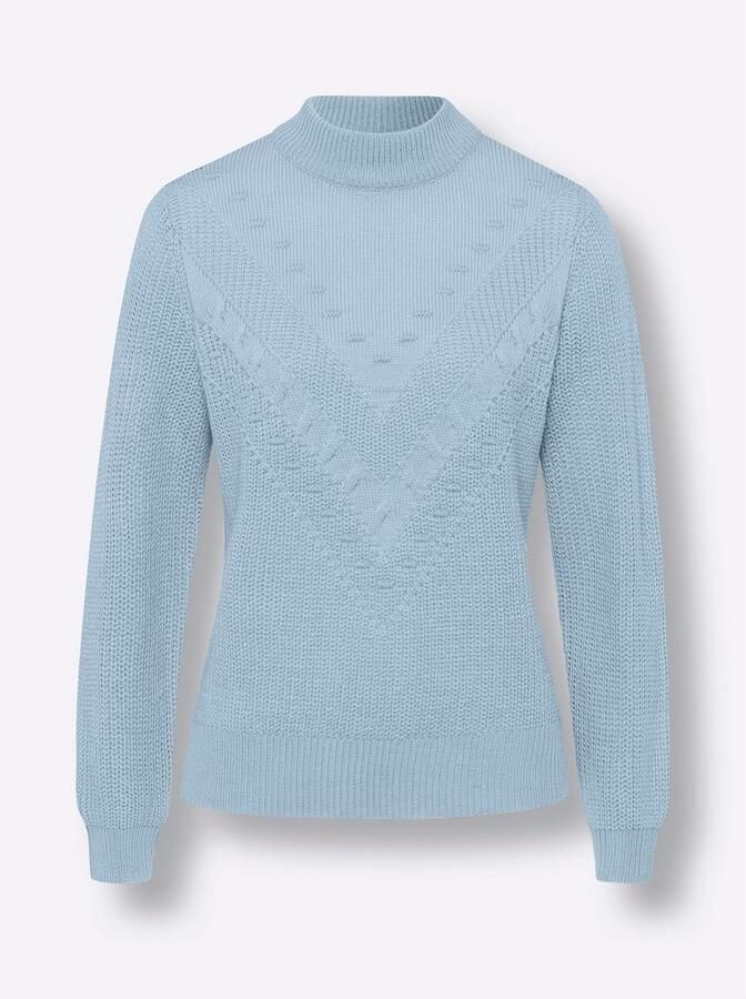 Classic Basics Trui met staande kraag Trui met lange mouwen - Foto 2