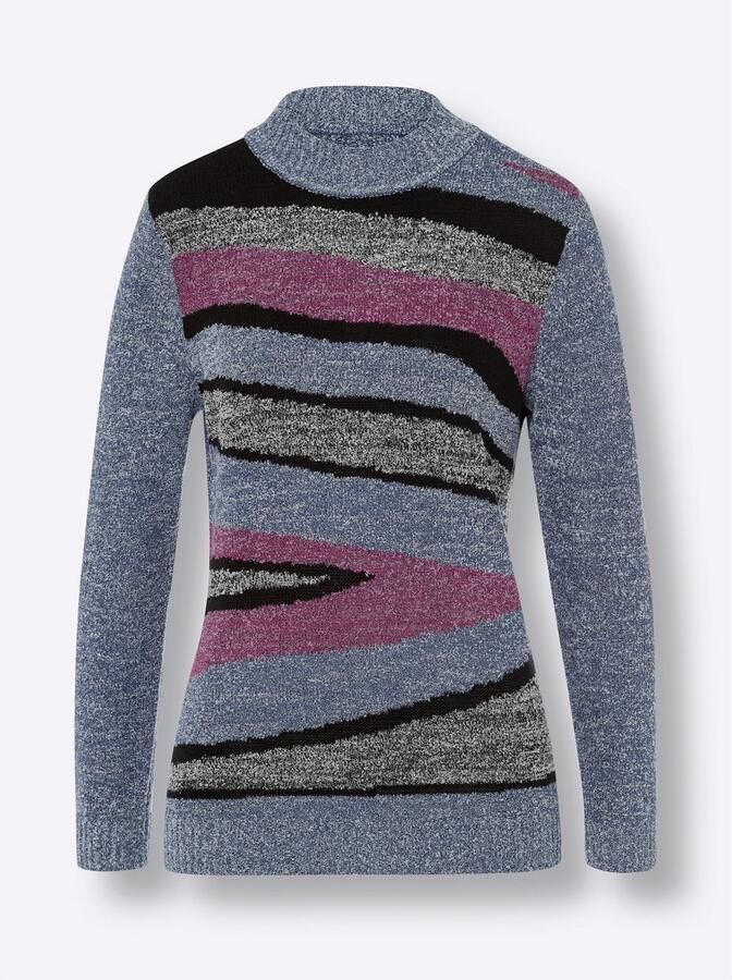 Classic Basics Trui met staande kraag Trui met opstaande kraag - Foto 3