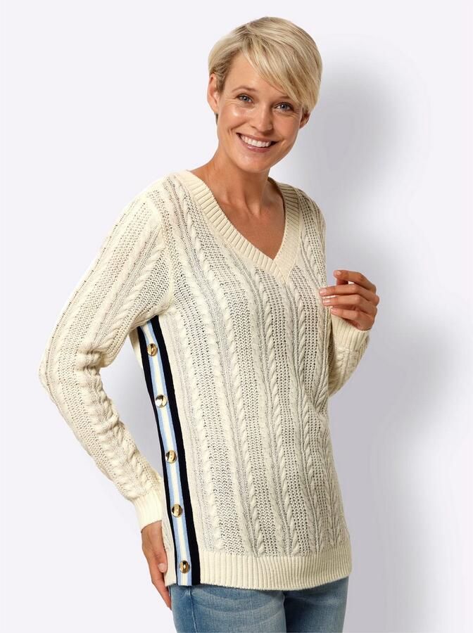 Classic Basics Trui met V-hals