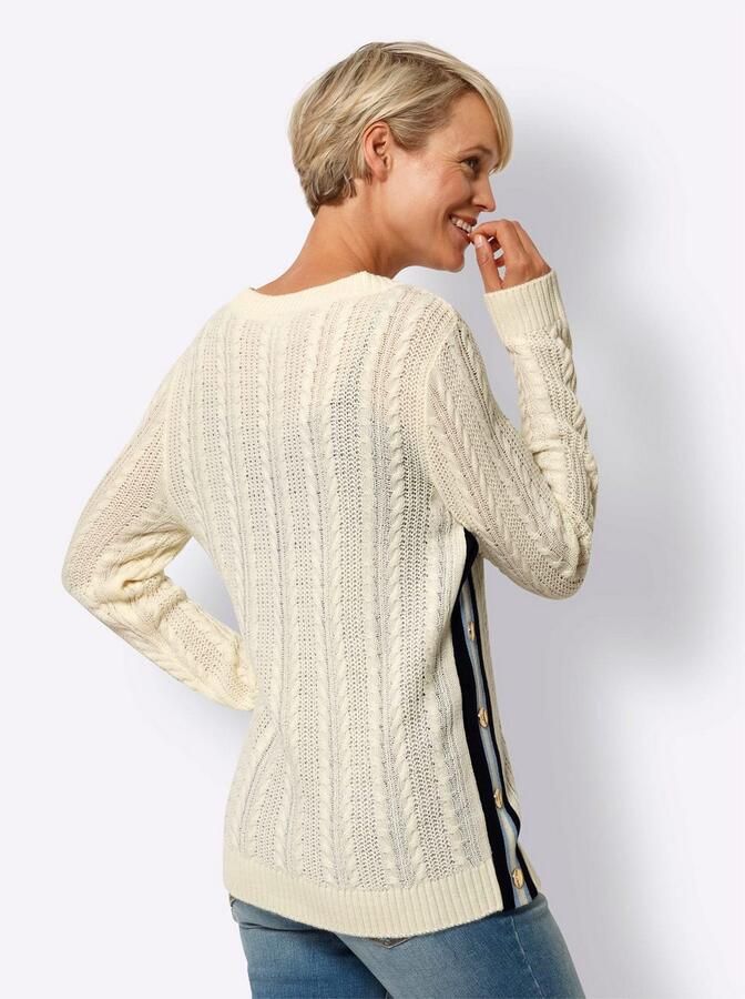 Classic Basics Trui met V-hals - Foto 2