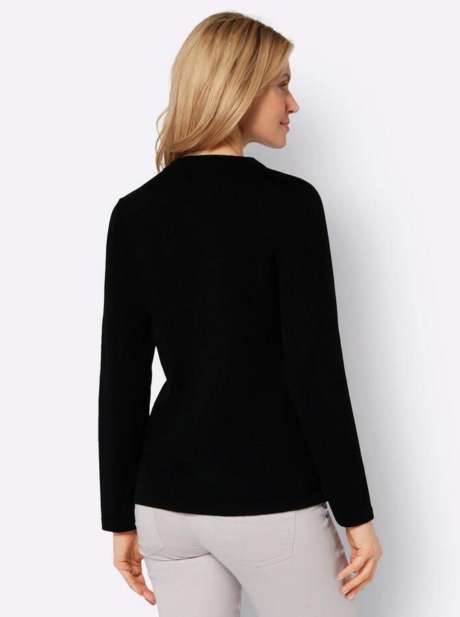 Classic Basics Trui met V-hals Trui met lange mouwen - Foto 3