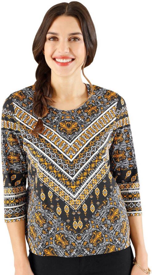 Classic Basics Shirt met 3 4-mouwen Shirt (1-delig)