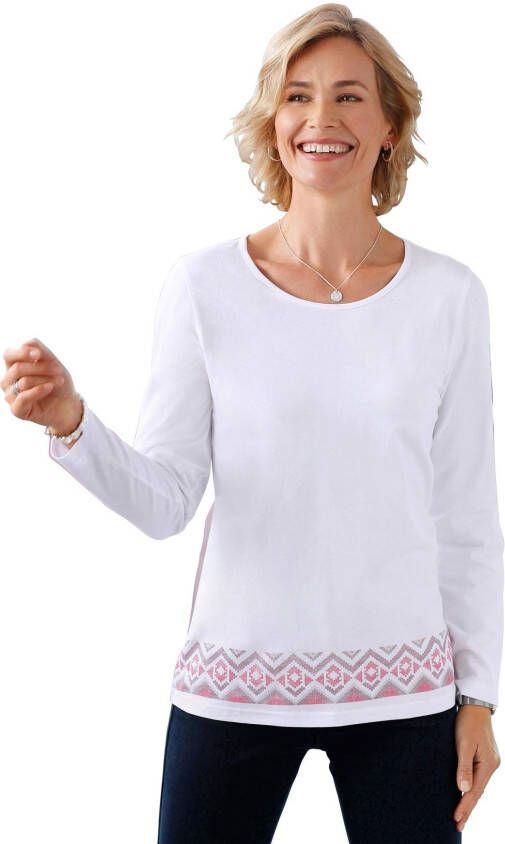 Classic Basics Shirt met lange mouwen Shirt (1-delig)