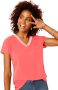 Classic Basics Shirt met V-hals Shirt (1-delig) - Thumbnail 1
