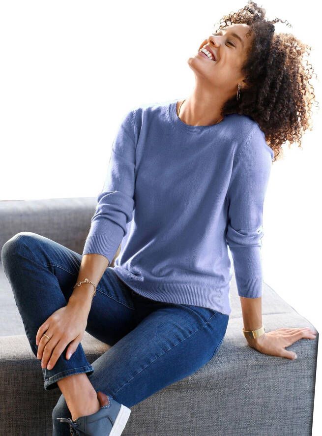 Classic Basics Trui met ronde hals