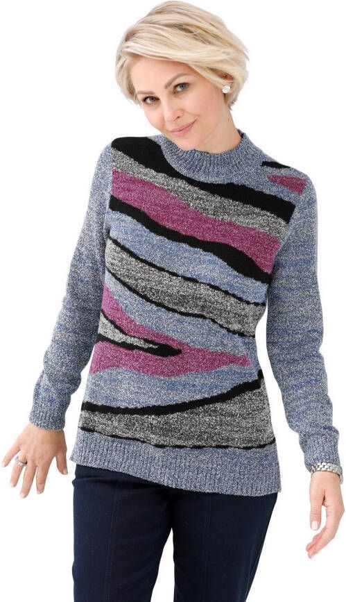 Classic Basics Trui met staande kraag Trui