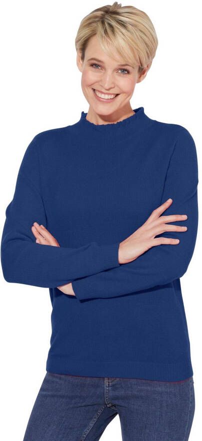 Classic Basics Trui met staande kraag Trui