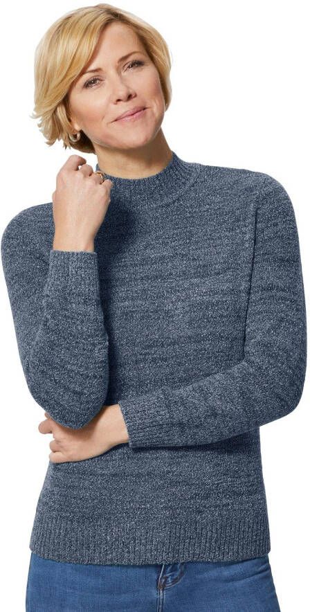 Classic Basics Trui met staande kraag Trui