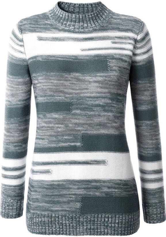 Classic Basics Trui met staande kraag Trui