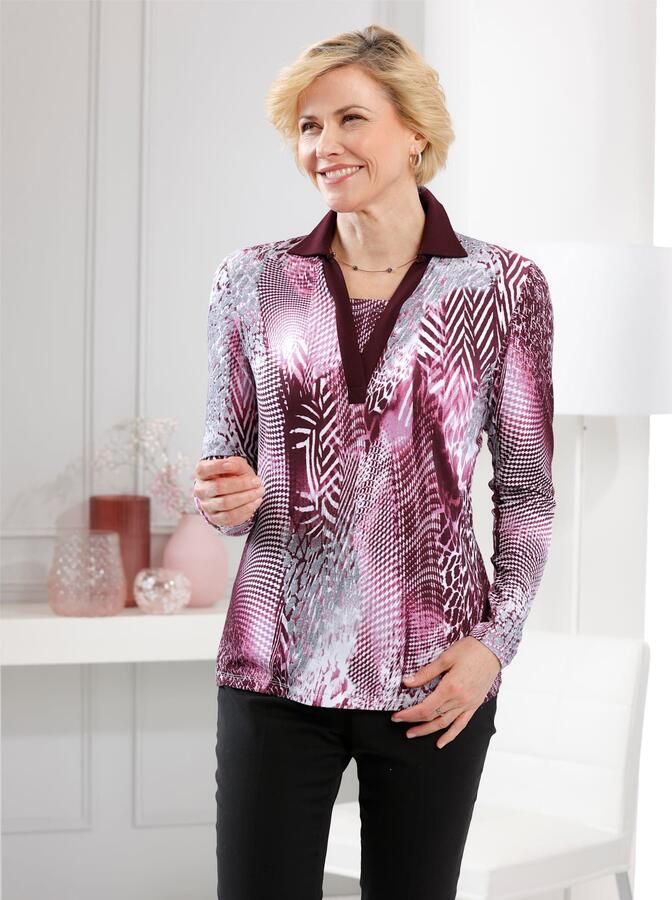 Classic 2-in-1-shirt Poloshirt (1-delig) - Foto 4