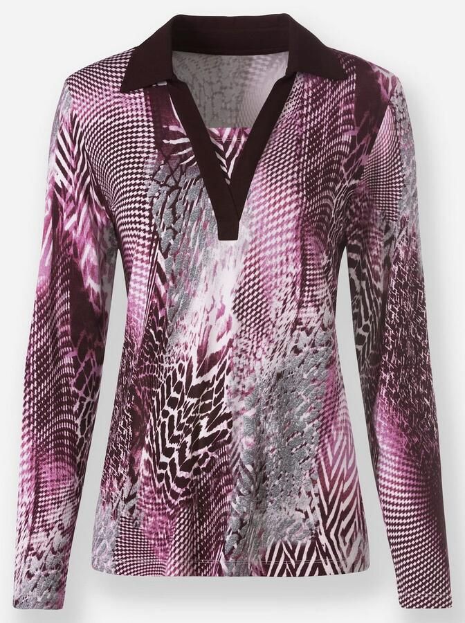 Classic 2-in-1-shirt Poloshirt (1-delig) - Foto 3