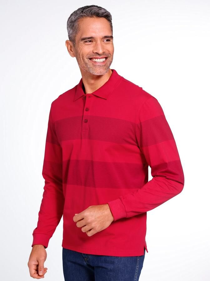 Classic Poloshirt met lange mouwen (1-delig) - Foto 4