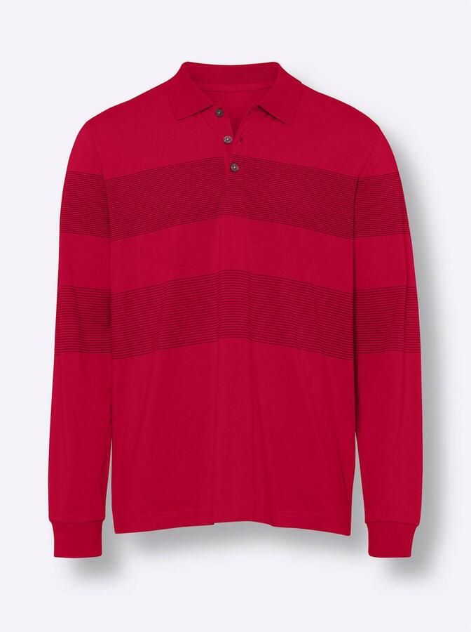 Classic Poloshirt met lange mouwen (1-delig) - Foto 3