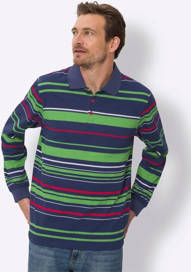 Classic Poloshirt met lange mouwen (1-delig) - Foto 3