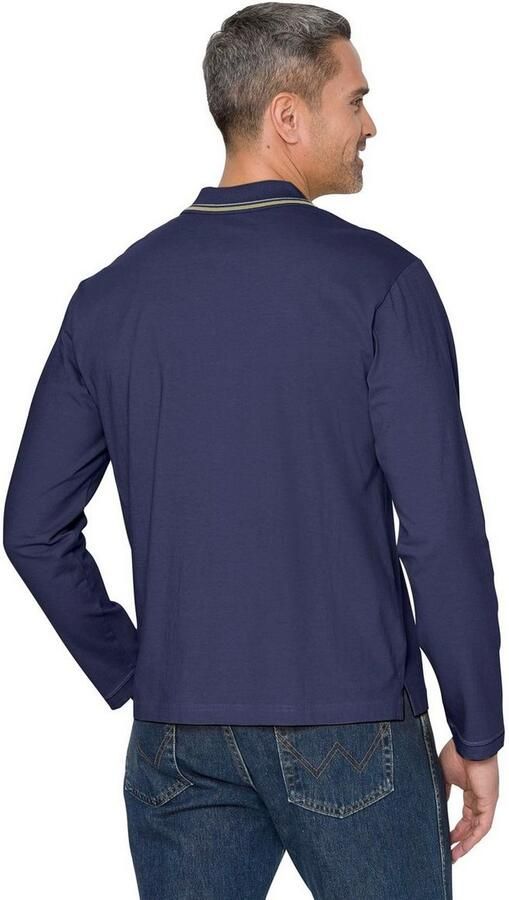 Classic Poloshirt met lange mouwen Poloshirt (1-delig)