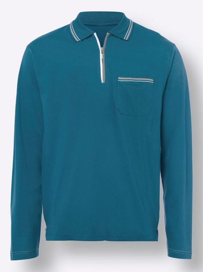 Classic Poloshirt met lange mouwen Poloshirt (1-delig) - Foto 2