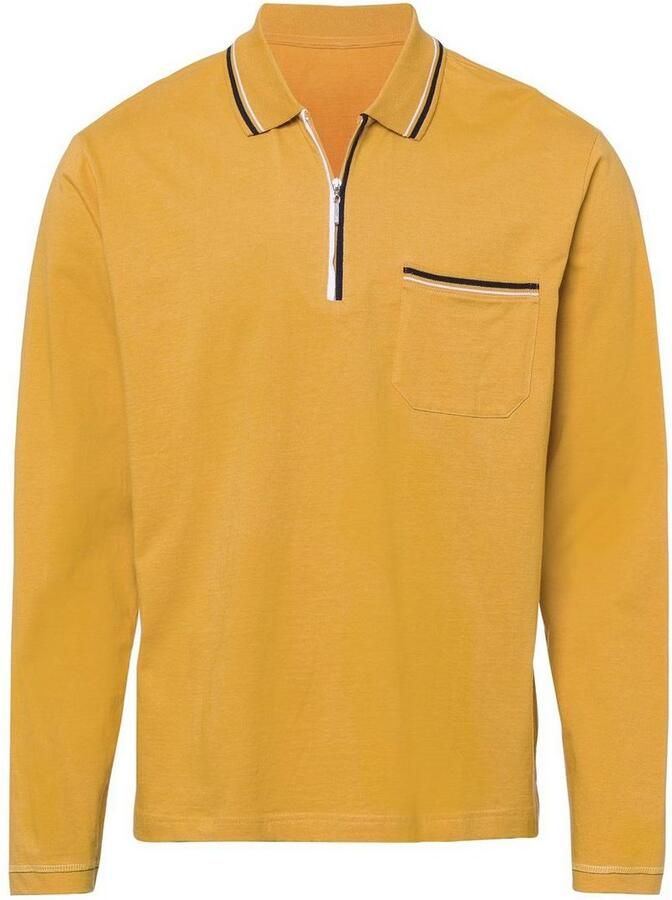 Classic Poloshirt met lange mouwen Poloshirt (1-delig)