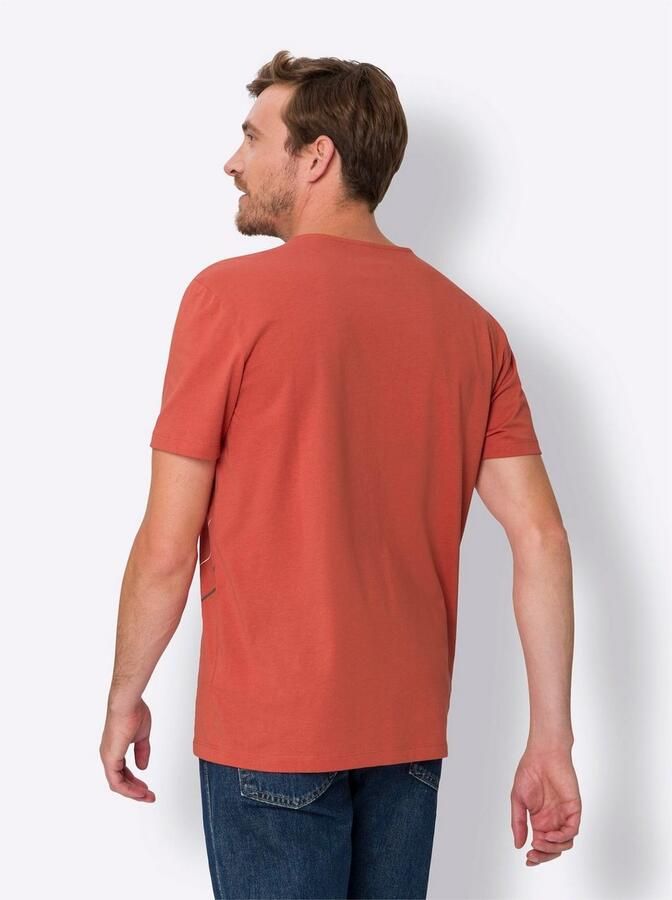 Classic Shirt met korte mouwen Vrijetijdsshirt (1-delig)