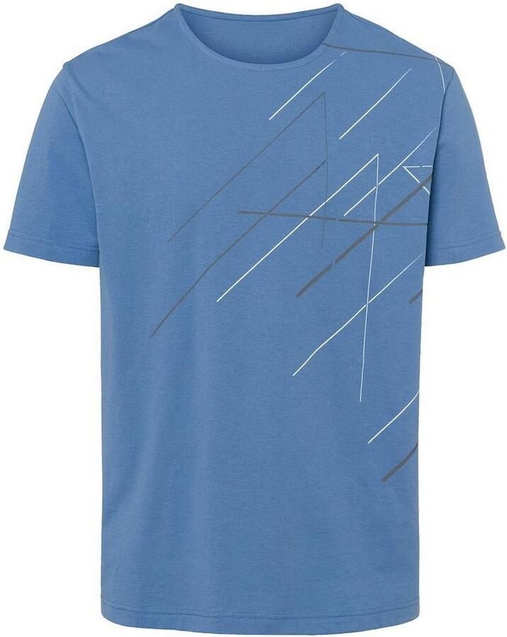 Classic Shirt met korte mouwen Vrijetijdsshirt (1-delig)