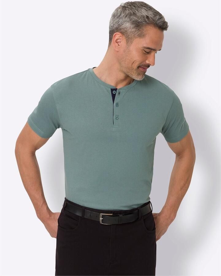 Classic Shirt met ronde hals (1-delig) - Foto 4