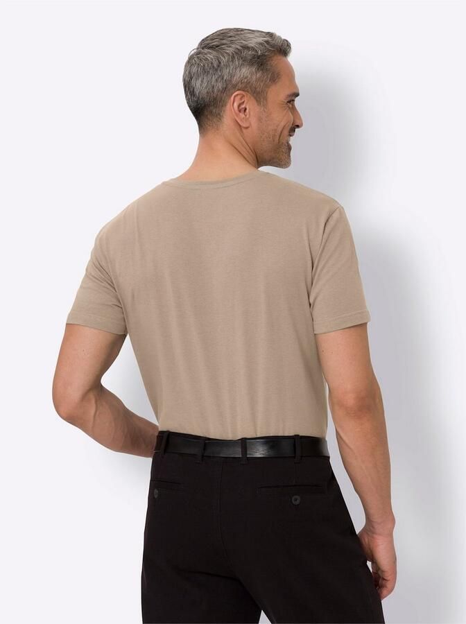 Classic Shirt met ronde hals (1-delig)