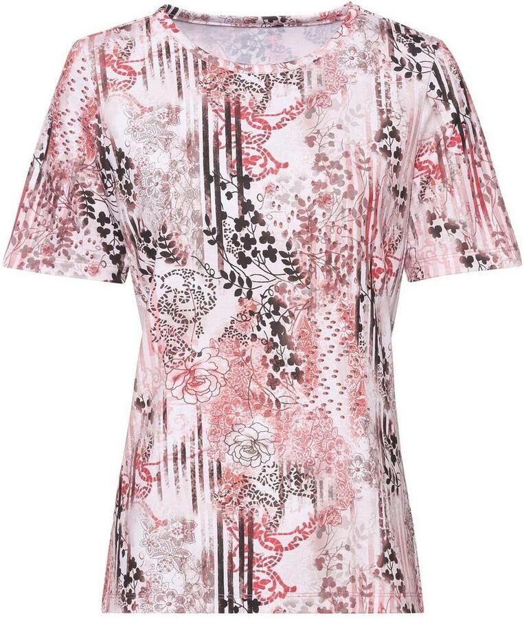 Classic Shirt met ronde hals Shirt (1-delig)