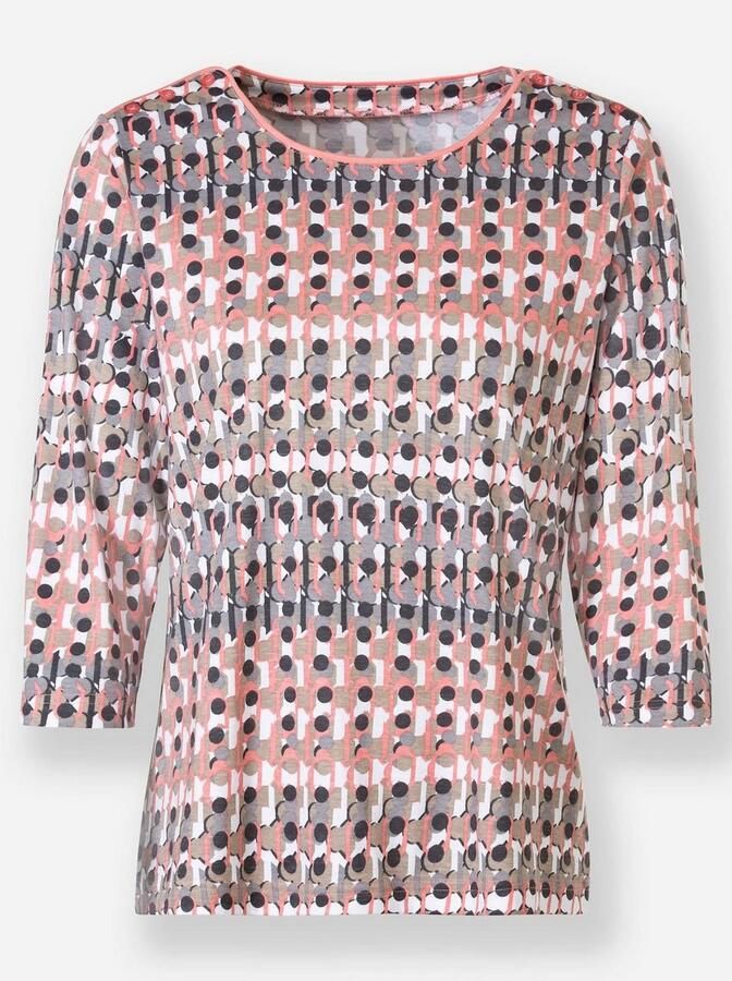 Classic Shirt met ronde hals Shirt (1-delig) - Foto 3
