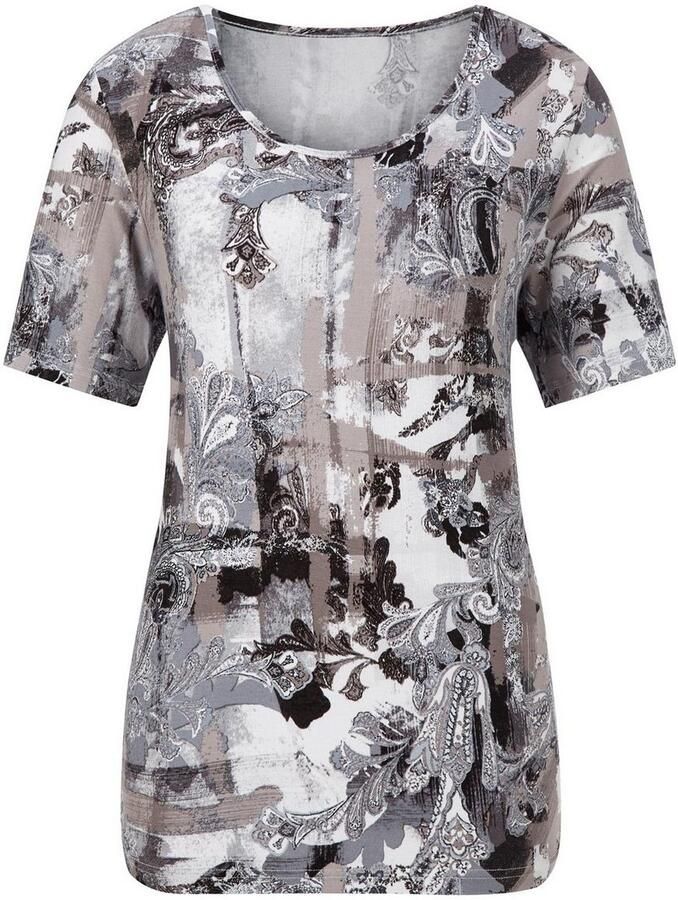 Classic Shirt met ronde hals Shirt (1-delig)