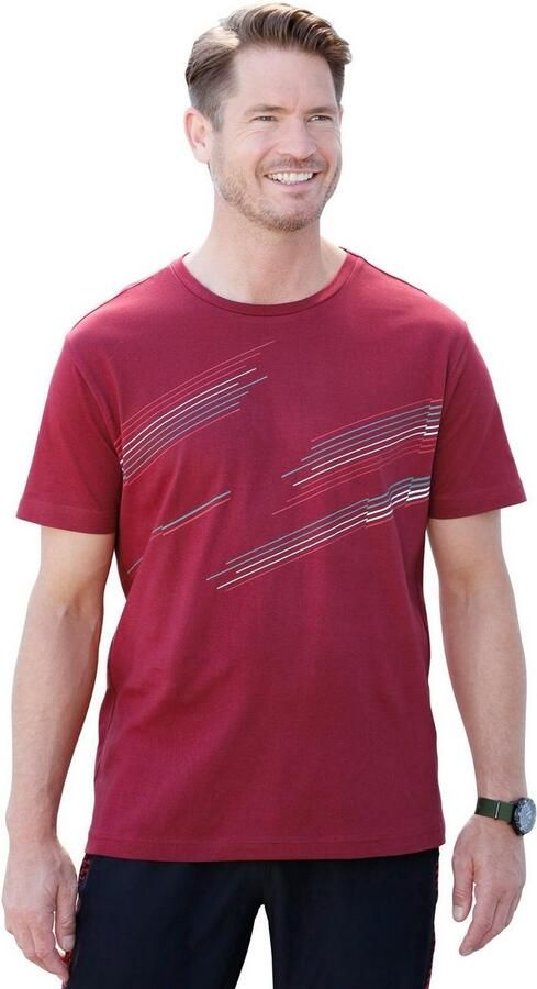 Classic Shirt met ronde hals Vrijetijdsshirt (1-delig) - Foto 3